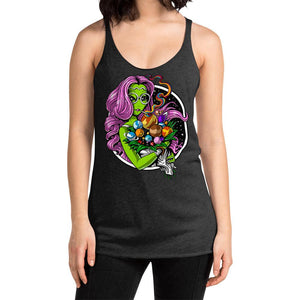 Hippie Tank Top, Alien Womens Tank, Stoner Clothes, Psychedelic Tank Top, Hippie Clothes, Hippie Clothing - Psychonautica Store