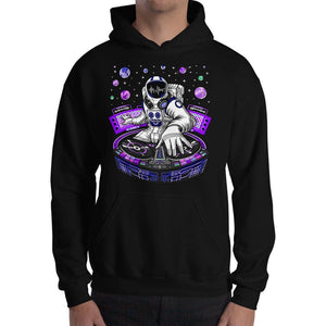 Psychedelic Hoodie, Psychedelic Astronaut Hoodie, Psytrance Hoodie, Trippy Hoodie, Festival Clothing, EDM Clothing - Psychonautica Store