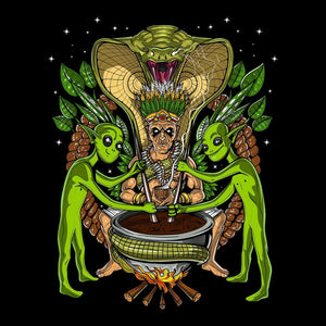 Ayahuasca Hoodie, Ayahuasca Clothing, Ayahuasca Sweatshirt, Ayahuasca Shaman, Ayahuasca Ceremony - Psychonautica Store