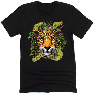 Ayahuasca Shirt, Jaguar Shirt, Psychedelic Jaguar T-Shirt, Jungle Clothes, Ayahuasca Clothing, Jaguar Clothing, Ayahuasca Clothes - Psychonautica Store