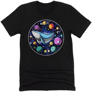 Psychedelic Whale Shirt, Trippy Whale Shirt, Space Whale Shirt, Psychedelic Trippy Shirt, Psychedelic Clothing - Psychonautica Store
