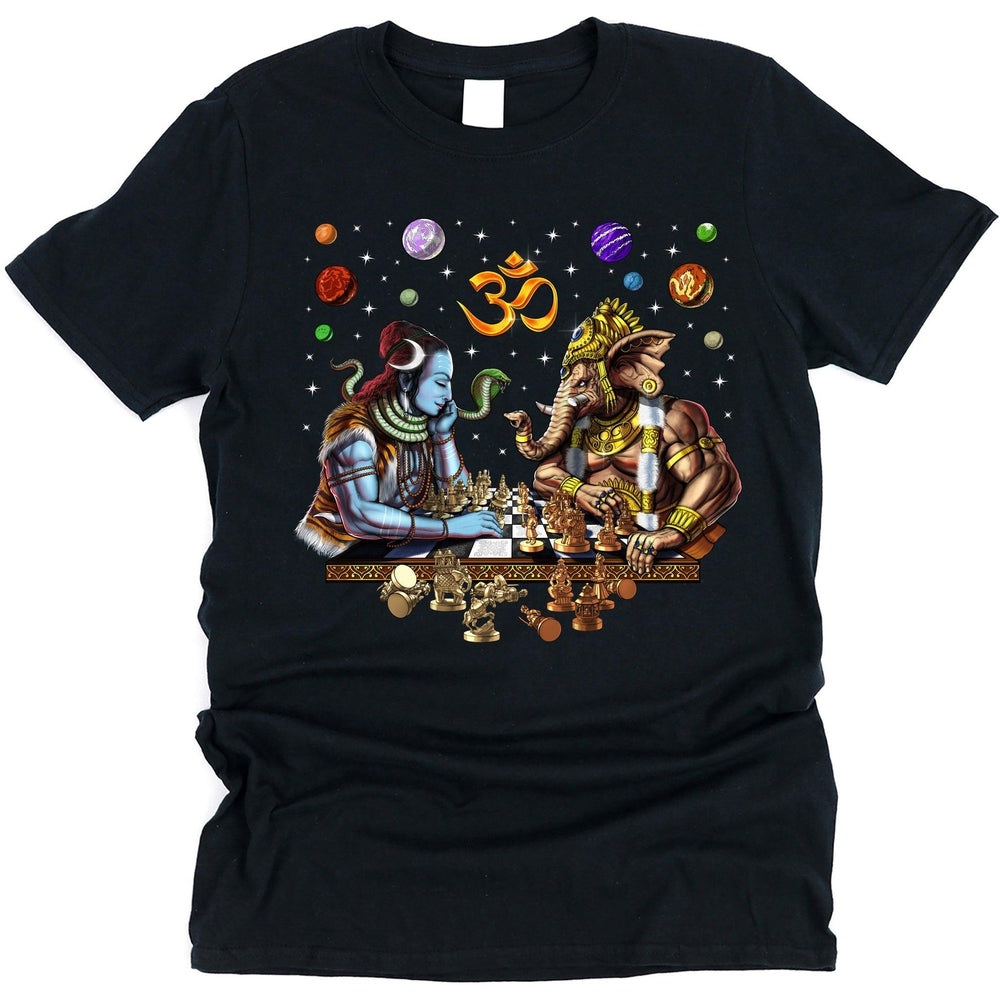 Shiva Hindu Shirt, Ganesha T-Shirt, Hindu T-Shirt, Hinduism Shirts, Psychedelic Shiva Shirt, Shiva Spiritual Shirt, Trippy Hindu T-Shirt, Hindu Gods Shirt - Psychonautica Store
