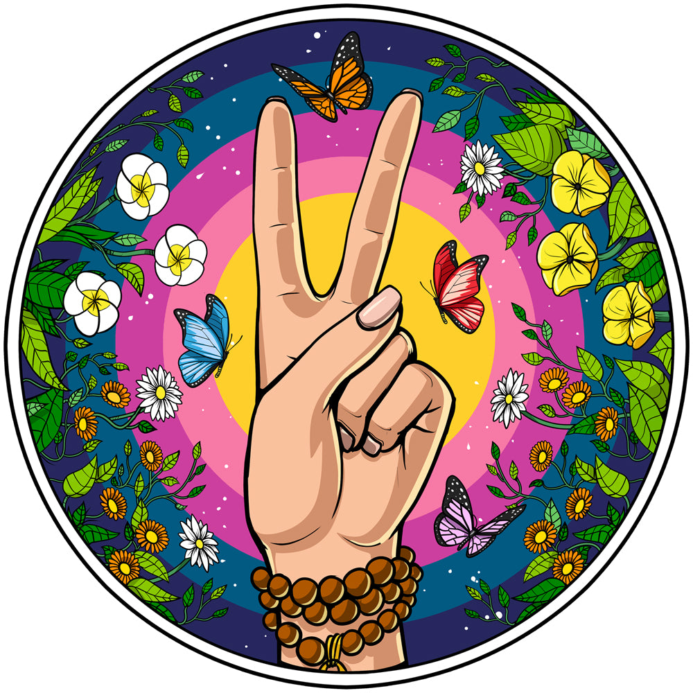 Hippie T-Shirts, Hoodies And Tank Tops by Psychonautica Store