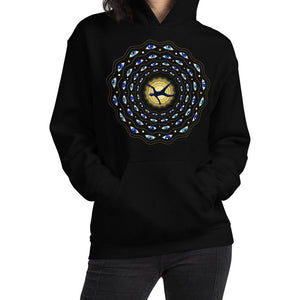 Psychedelic Hoodie, DMT Hoodie, Psytrance Hoodie, Trippy Hoodie, Psychedelic Clothing, Psychedelic Clothes - Psychonautica Store