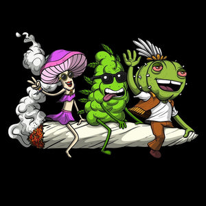 Weed Rocket, Funny Stoner Art, Funny Weed Art, Peyote Cactus, Funny Cannabis Art, Hippie Mushrooms, Psilocybin Mushrooms - Psychonautica Store