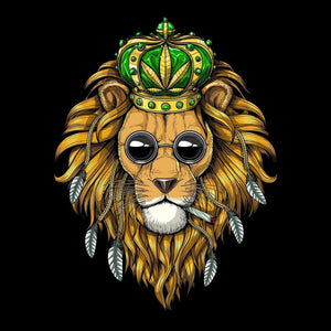 Lion Smoking Weed Shirt, Stoner Shirt, Cannabis Shirt, Marijuana Shirt, Lion Weed Shirt, Stoner Shirts, Hippie Weed Shirt, Stoner Clothing - Psychonautica Store