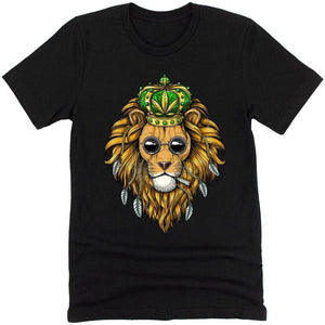 Lion Smoking Weed Shirt, Stoner Shirt, Cannabis Shirt, Marijuana Shirt, Lion Weed Shirt, Stoner Tee, Weed Clothing - Psychonautica Store