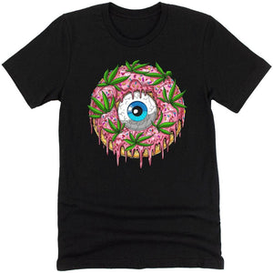 Psychedelic Donut, Psychedelic Shirt, Trippy Shirt, Donut Shirt, Stoner Shirts, Stoner Clothing, Cannabis Shirts, Weed T-Shirt - Psychonautica Store