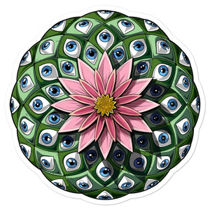 Peyote Cactus Stickers, Peyote Decals, Psychedelic Sticker, Trippy Sticker, Peyote Gifts - Psychonautica Store