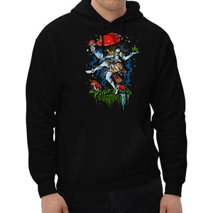 Psychedelic Shiva, Hoodie, Magic Mushrooms Hoodie, Psychedelic Hoodie, Hippie Hoodie, Shiva Clothing, Stoner, Hoodie, Hindu Clothing - Psychonautica Store