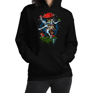 Psychedelic Shiva, Hoodie, Magic Mushrooms Hoodie, Psychedelic Hoodie, Hippie Hoodie, Shiva Clothing, Stoner, Hoodie, Hindu Clothing - Psychonautica Store