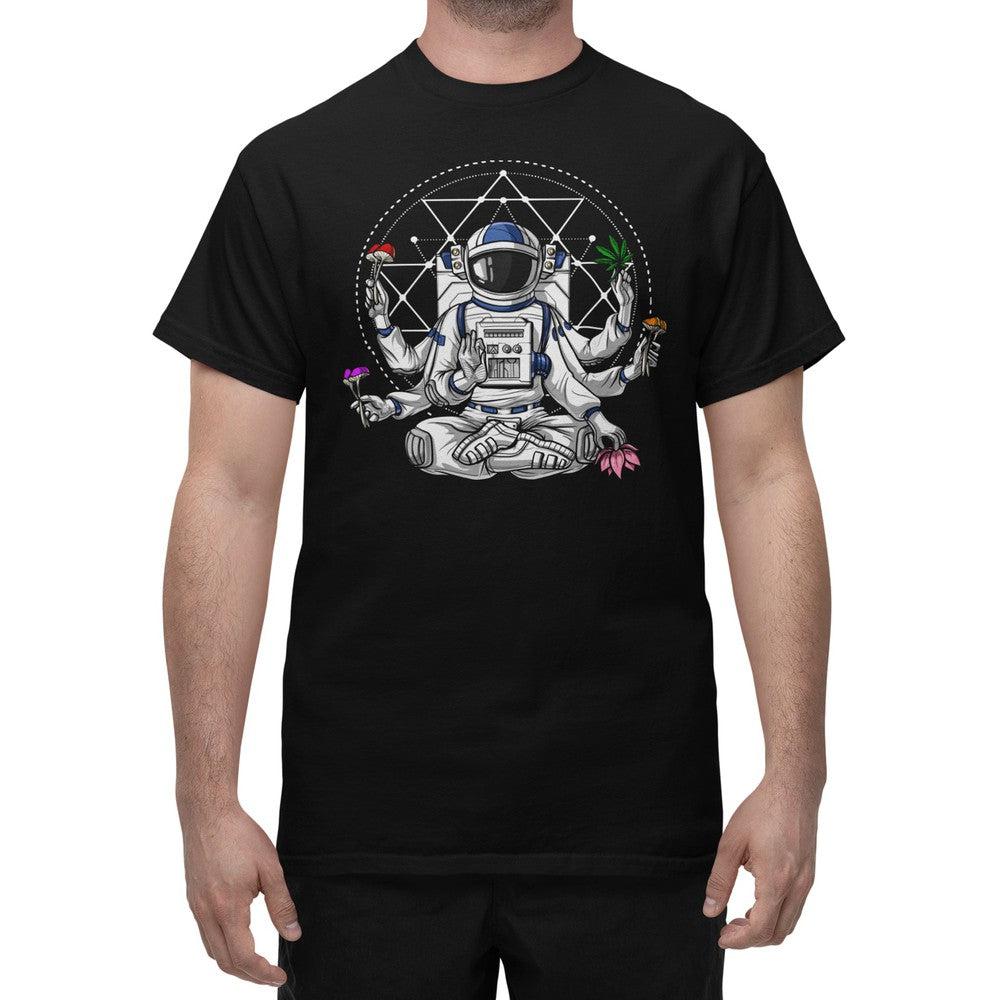 Psychonaut Shirt, Psychedelic Astronaut Shirt, Astronaut Weed Shirt, Stoner Shirt, Psychonaut Astronaut, Festival Clothing - Psychonautica Store