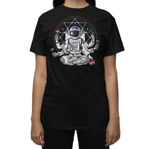 Psychonaut T-Shirt, Psychedelic Astronaut T-Shirt, Astronaut Smoking Weed Shirt, Stoner Shirt, Stoner Apparel, Psychonaut Clothing - Psychonautica Store
