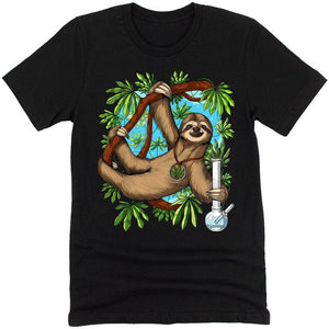 Sloth Smoking Weed, Stoner Shirt, Sloth Weed Shirt, Hippie T-Shirt, Sloth Tee, Weed Shirt, Stoner Clothes, Weed Clothes - Psychonautica Store