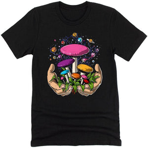 Magic Mushrooms Shirt, Trippy Shirt, Hippie Shirt, Psychedelic T-Shirt, Hippie Clothes, Festival Clothing, Psilocybin Mushrooms, Shroms Shirt, Fungi Tee - Psychonautica Store