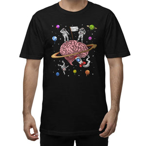 Psychedelic Astronaut Shirt, Psychonaut T-Shirt, Trippy DMT T-Shirt, Trippy Brain Tee, Psychedelic Clothing - Psychonautica Store