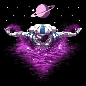 Psychedelic Astronaut, Swimming Astronaut, Trippy Astronaut, Space Astronaut, Swimmer Astronaut, Swimmer Galaxy - Psychonautica Store