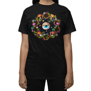 Magic Mushrooms T-Shirt, Psychedelic Mushrooms Shirt, Magic Mushrooms T-Shirt, Mushrooms Clothing, Mushroom Apparel - Psychonautica Store