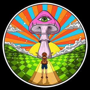 Hippie Hiking, Hippie Mushrooms, Trippy Mushrooms, Magic Mushrooms, Psilocybin Mushrooms - Psychonautica Store