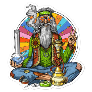 Hippie Sticker, Psychedelic Sticker, Trippy Sticker, Stoner Sticker, Hippie Decals - Psychonautica Store