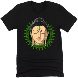 Buddha Weed Shirt, Buddha Weed Tee, Buddha Hippie Shirt, Psychedelic Buddha Shirt, Buddha Stoner Shirt, Weed Yoga Shirt, Weed Meditation Shirt - Psychonautica Store