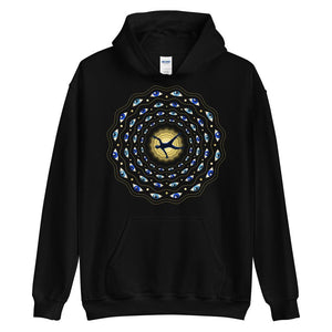 Psychedelic Hoodie, DMT Hoodie, Psytrance Hoodie, Trippy Hoodie, Psychedelic Clothing, Psychedelic Clothes - Psychonautica Store