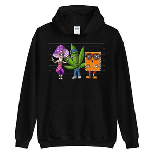 Stoner Hoodie, Psychedelic Hoodie, Weed Hoodie, Psychedelic Clothes, Hippie Hoodie, Hippie Clothes, Psychedelic Clothing - Psychonautica Store