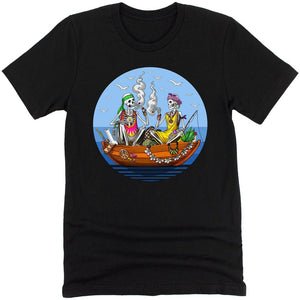 Hippie Skeleton Shirt, Funny Hippie Shirt, Skeleton Stoner Shirt, Skeleton Smoking Weed Shirt, Hippie Clothes, Festival Clothing, Hippie Clothing - Psychonautica Store