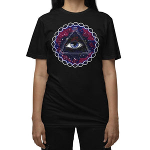 Psychedelic T-Shirt, DMT Unisex T-Shirt, Trippy T-Shirt, Sacred Geometry Shirt, Psychedelic Clothing, Trippy Clothes, Psychedelic Outfit - Psychonautica Store