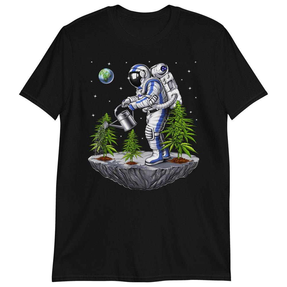 Astronaut Weed Shirt, Weed T-Shirt, Stoner Shirts, Cannabis Tee, Weed Clothes, Stoner Clothing, Stoner Tee, Psychonaut Shirt - Psychonautica Store