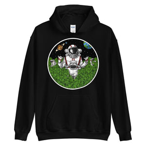 Astronaut Weed Hoodie, Weed Hoodie, Weed Sweatshirt, Stoner Hoodie, Weed Clothes, Stoner Clothing, Stoner Outfit - Psychonautica Store