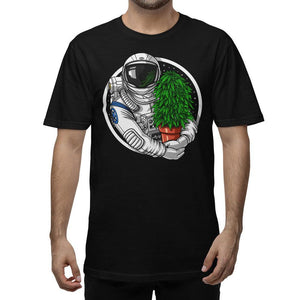 Astronaut Weed Shirt, Weed Mens T-Shirt, Stoner Shirt, Weed Clothes, Weed Clothing, Stoner Clothes, Stoner Apparel - Psychonautica Store