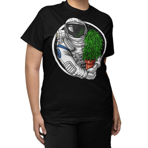 Weed Astronaut Shirt, Weed Unisex T-Shirt, Stoner T-Shirt, Weed Clothes, Weed Clothing, Stoner Clothes, Weed Apparel - Psychonautica Store