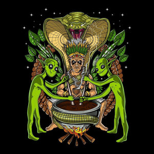 Ayahuasca T-Shirt, Psychedelic Tee, Ayahuasca Tee, Ayahuasca Clothing, Ayahuasca Ceremony, Ayahuasca Retreat - Psychonautica Store