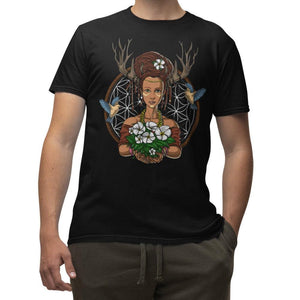 Ayahuasca T-Shirt, Shaman Shirt, Ayahuasca Apparel, Spiritual T-Shirt, Nature Spirit Shirt, Ayahuasca Clothing, Ayahuasca Unisex Shirt - Psychonautica Store