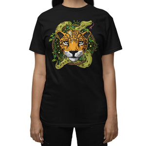 Psychedelic Jaguar T-Shirt, Ayahuasca Shirt, Unisex Jaguar T-Shirt, Jaguar Clothes, Ayahuasca Clothing, Jaguar Clothing, Ayahuasca Clothes - Psychonautica Store