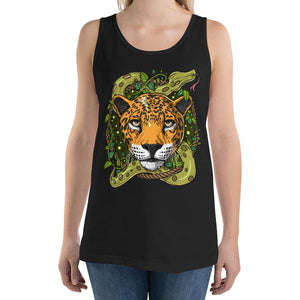 Ayahuasca Tank, Jaguar Tank, Hippie Clothes, Psychedelic Tank, Psychedelic Clothes, Ayahuasca Clothing - Psychonautica Store