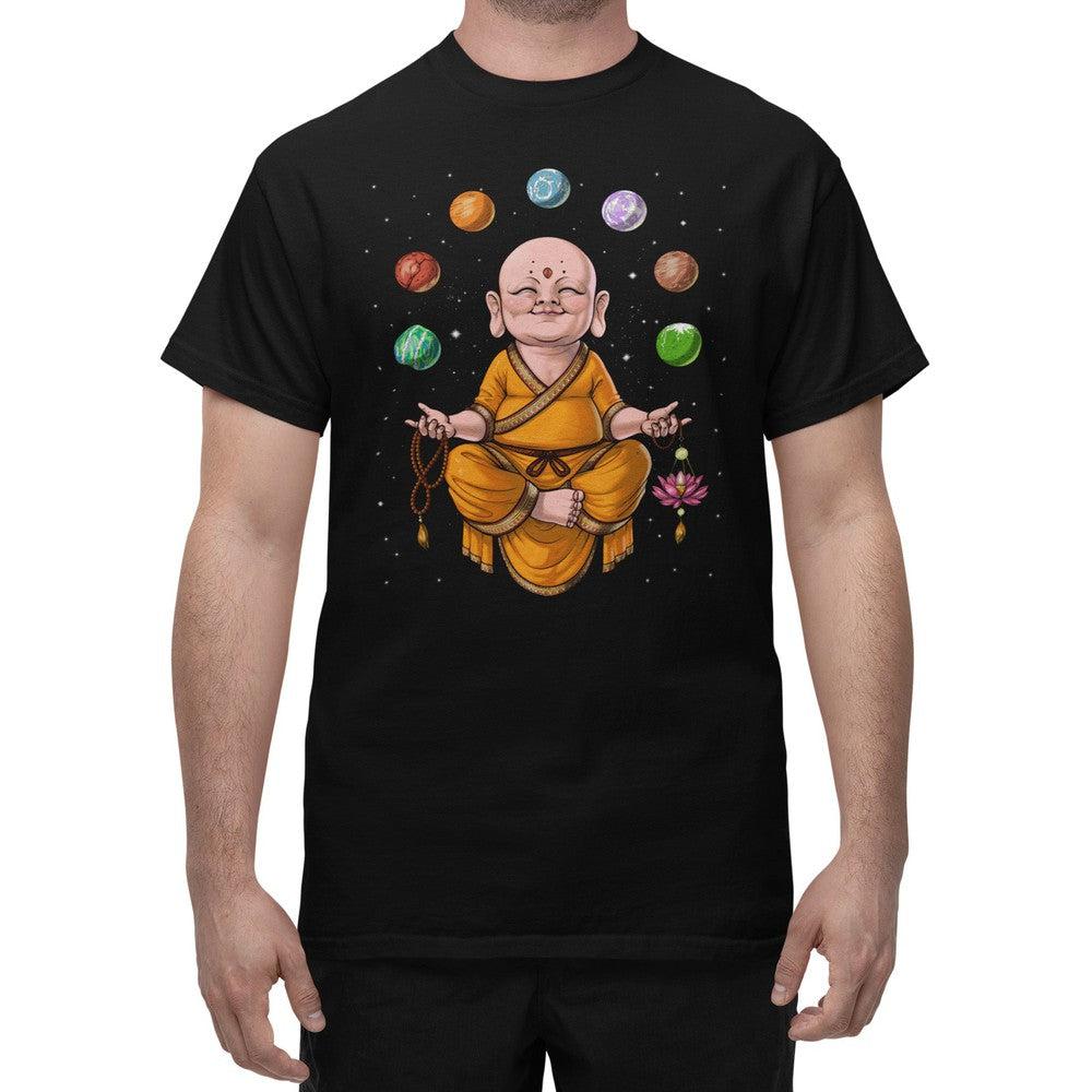 Baby Buddha T-Shirt, Little Buddha Shirt, Buddha Meditation Tee, Buddha Zen Yoga Shirt, Buddha Spiritual Clothing, Hippie Buddha Clothes - Psychonautica Store