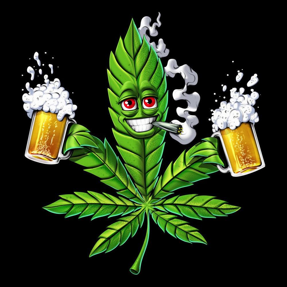 Weed Beer, Funny Weed , Cannabis Leaf, Cannabis Buds, Weed Leaf, Marijuana Leaves - Psychonautica Store