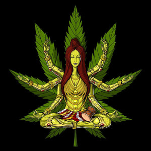 Shiva Meditation, Psychedelic Shiva, Cannabis Shiva, Psychedelic Weed, Trippy Shiva, Shiva Yoga, Psychedelic Cannabis - Psychonautica Store