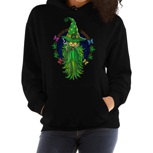 Weed Wizard Hoodie, Cannabis Wizard Hoodie, Hippie Wizard Sweatshirt, Hippie Stoner Hoodie, Marijuana Wizard Hoodie, Weed Shaman Hoodie, Psychedelic Wizard Sweatshirt, Psychedelic Shaman Clothing - Psychonautica Store