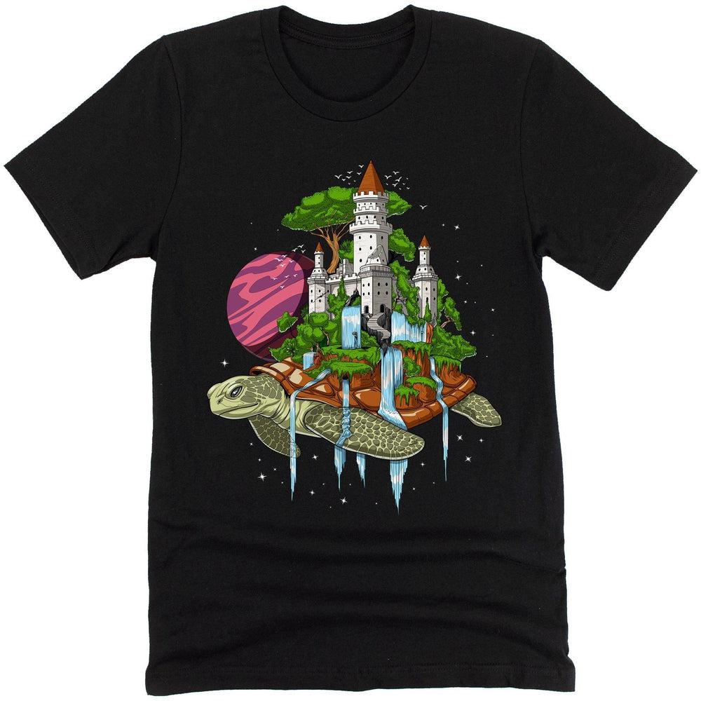 World Turtle Shirt, Cosmic Turtle Shirt, Space Turtle Shirt, Psychedelic Turtle Shirt, Fantasy Turtle Shirt, Mythical Creature Shirt - Psychonautica Store