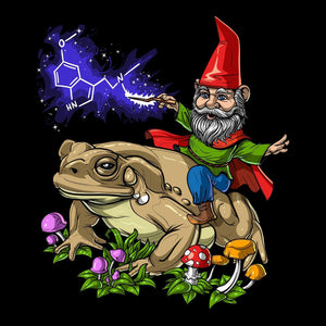 Funny Gnome Shirt, Gnomes Tees, DMT Shirt, Psychedelic Shirt, Bufo Alvarius Toad Shirt, Psychedleic Clothes, Hippie Tee, Hippie Clothing - Psychonautica Store