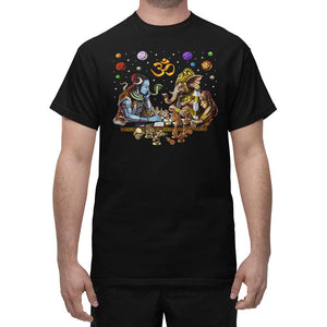 Hindu Shiva T-Shirt, Ganesha T-Shirt, Hinduism T-Shirt, Shiva Apparel, Spiritual Shirt, Unisex Hindu T-Shirt, Hindu Gods Shirt - Psychonautica Store