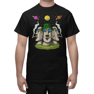 Easter Island Statues T-Shirt, Moai Heads Shirt, Funny Stoner Shirt, Easter Island Heads Shirt, Funny Weed T-Shirt - Psychonautica Store