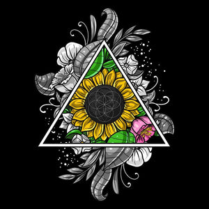 Sunflowers, Sacred Geometry, Floral Geometry, Hippie Flowers - Psychonautica Store