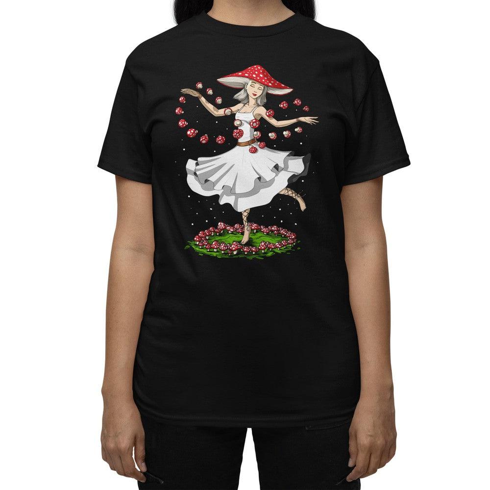 Magic Mushrooms T-Shirt, Hippie Shirt, Hippie Clothes, Hippie Clothing, Mushroom Clothing - Psychonautica Store
