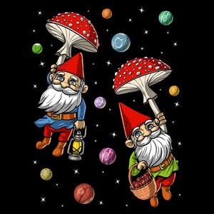 Mushroom Gnomes Shirt, Magic Mushrooms Shirt, Amanita Muscaria Shirt, Mushroom Shirt, Forest Mushroom Shirt, Hippie Shirt, Fungi Shirt, Mushroom Clothes - Psychonautica Store