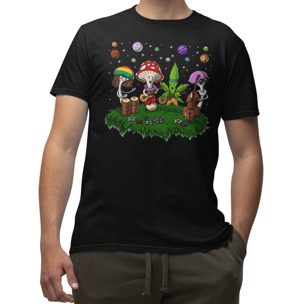 Funny Weed Shirt, Magic Mushrooms Shirt, Psilocybin Mushrooms Shirt, Cannabis Tee, Marijuana Shirt, Festival Clothing - Psychonautica Store