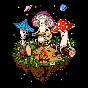 Hippie Mushrooms, Funny Magic Mushrooms, Mushrooms Camping, Hippie Clothes, Hippie Clothing - Psychonautica Store